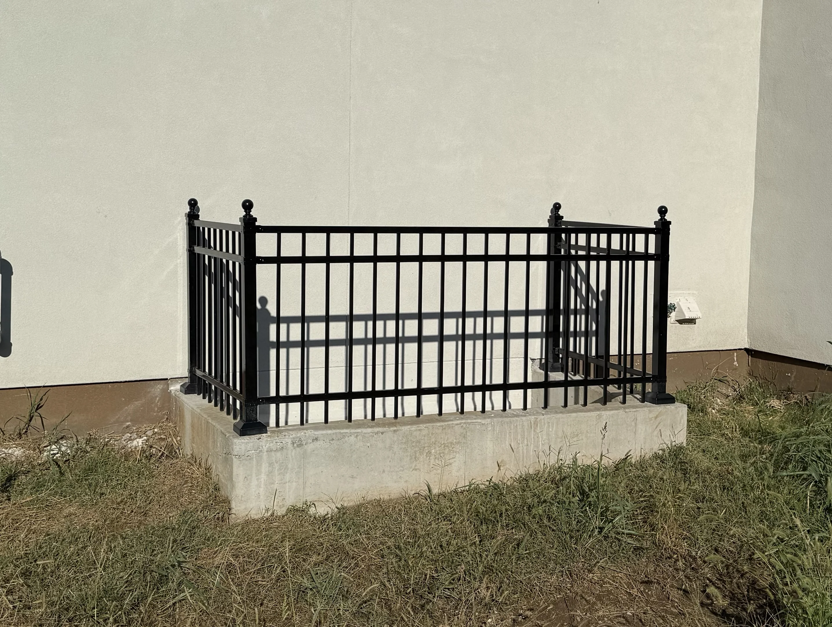 Metal fence project