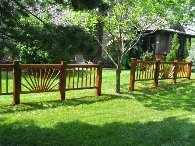 Wood fence project
